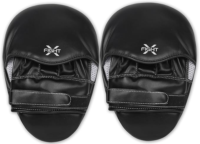 Punching Mitts for Boxing Leather Curved Punch Mitts Men & Women MMA Training Equipment Muay Thai Sparring Training Mitts MMA Hitting Pads Available Multiple Colors