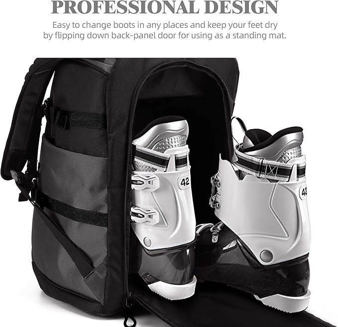 Ski/Snowboard Boot Bag/Skating Bag | Excellent for Store and Transport Gear, Jacket, Helmet, Goggles, Gloves & Accessories