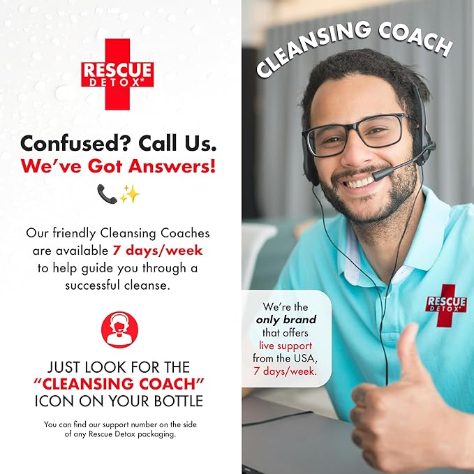 Rescue Detox ICE - Cranberry Flavor - 17oz | Works in 90 Minutes Up to 5 Hours