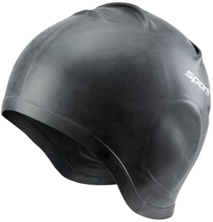 Sporti Silicone Ear Swim Cap
