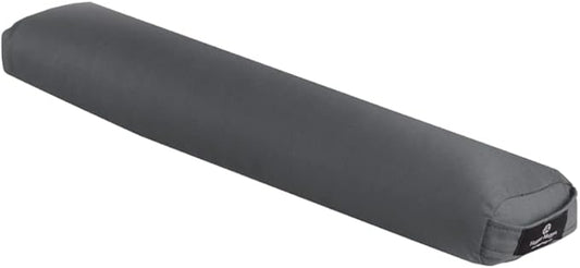 Hugger Mugger Pranayama Yoga Bolster - Very Firm, use Under Length of Spine for Deeper Breathing or Under Ankles, Handmade in The USA