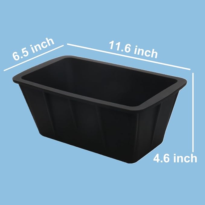 [2025 Upgraded] XL Ice Bath Plunge Tub Ice Mold With Built-in Stainless Steel (Without Lid)