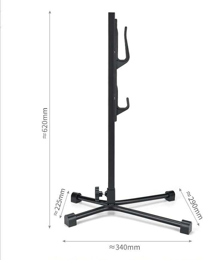 Topyond Vertical Bike Stand, Adjustable Upright Bicycle Stand Indoor, Tree Style Standing Bike Rack, Heavy Duty Bicycle Floor Parking Rack for Parking Bikes at Home, Repairing, Washing Chains