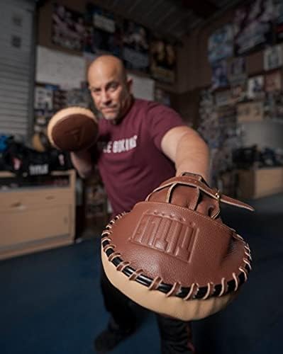 TITLE Boxing Retro Old School Punch Mitts