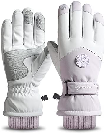 Winter Ski Snow Gloves for Men, Women, Youth | Touchscreen & Waterproof Cold Weather Hand Warming Gloves Winter Work Gloves