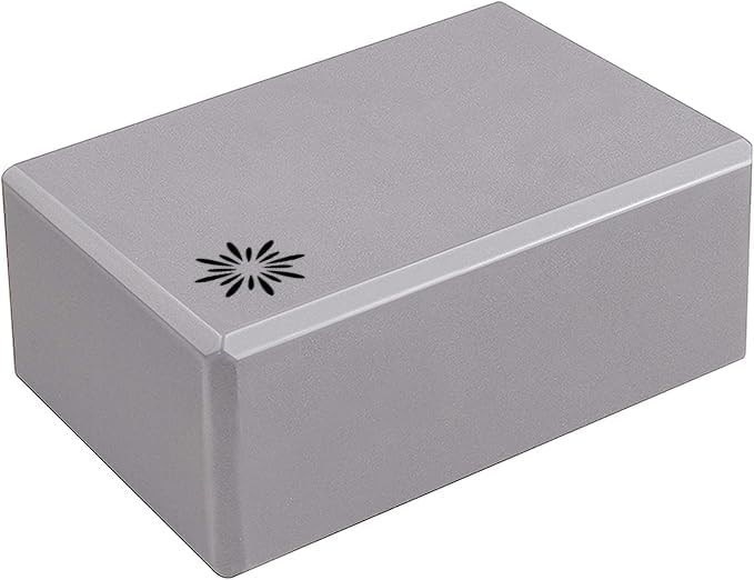 Sunshine Yoga 4" Yoga Block, 10 Pack Bulk EVA Foam Yoga Blocks, Firm and Supportive Yoga Brick, Balance Foam for Stretching, Pilates, and Workout, 4" x 6" x 9"