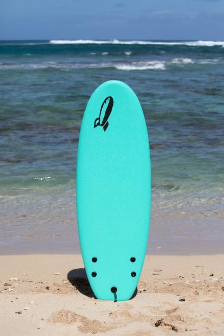 Rock-It 4'10" CHUB Soft Top Surfboard - Kids & Mini, Easy to Paddle & Maneuverable for Beginners