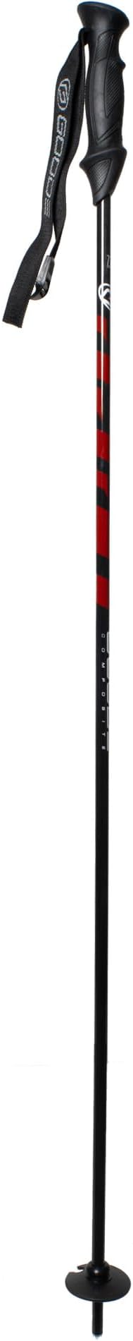 Goode - G-Max (Set of 2) - Our shafts use The Shock Absorption Properties of Carbon to Enhance Your Skiing Experience - Summit Red / 46"/115cm