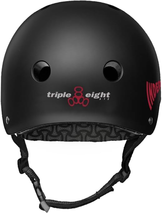 Triple Eight Certified Sweatsaver Helmet for Skateboarding, BMX, Roller Derby, Roller Skating, Inline Skating, Scooter and Bike