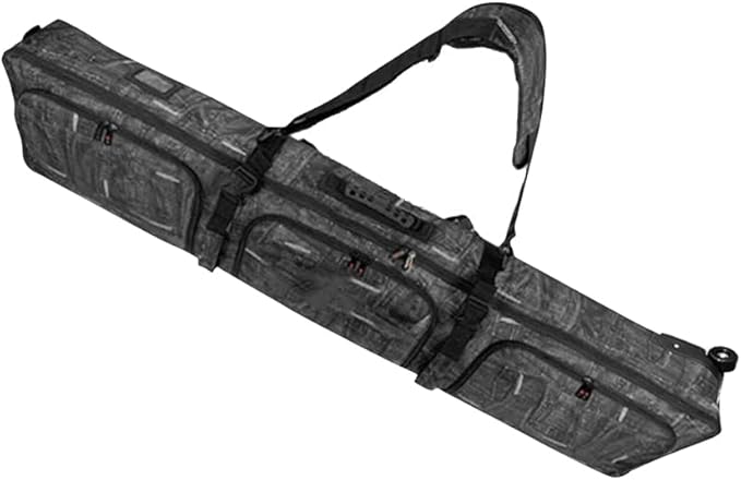 UNISTRENGH Padded Snowboard Bag With Wheels - Travel Bag for Single Snowboard and Snowboard Boots,Helmet,Clothes