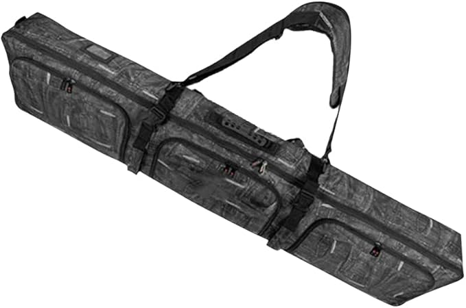 UNISTRENGH Padded Snowboard Bag With Wheels - Travel Bag for Single Snowboard and Snowboard Boots,Helmet,Clothes