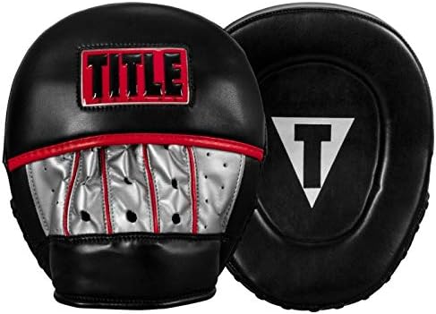 TITLE Boxing Valiant Micro Mitts - Muay Thai & Kickboxing Pads, MMA Equipment, Boxing Coaching