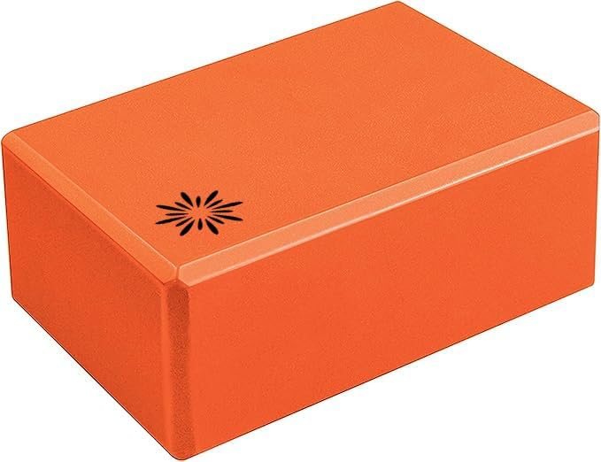 Sunshine Yoga 4" Yoga Block, 10 Pack Bulk EVA Foam Yoga Blocks, Firm and Supportive Yoga Brick, Balance Foam for Stretching, Pilates, and Workout, 4" x 6" x 9"