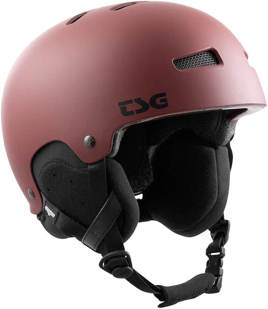 TSG - Gravity Dual Certified Snowboard & Ski Helmet - Hardshell Protection, Tuned, Snug Fit Comfort, Low Fit Coverage, 14 Vents, Adjustable Paddings, Ear Pads, Goggle Lock