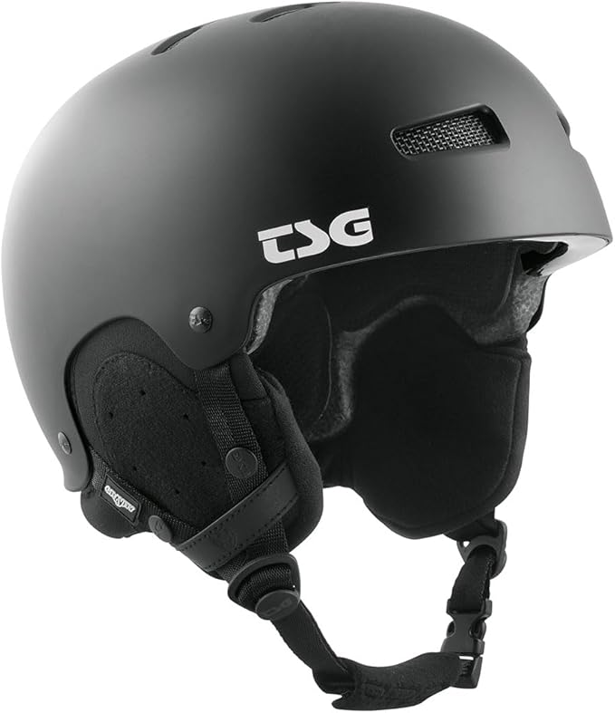 TSG - Gravity Dual Certified Snowboard & Ski Helmet - Hardshell Protection, Tuned, Snug Fit Comfort, Low Fit Coverage, 14 Vents, Adjustable Paddings, Ear Pads, Goggle Lock