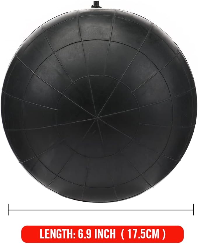 Flex Double End Punching Bag - Bungee Cords w/Special Flex Adjustable System - Durable Bladder Speed Bag - Boxing Training Equipment for Adults - Home Gym Accessories