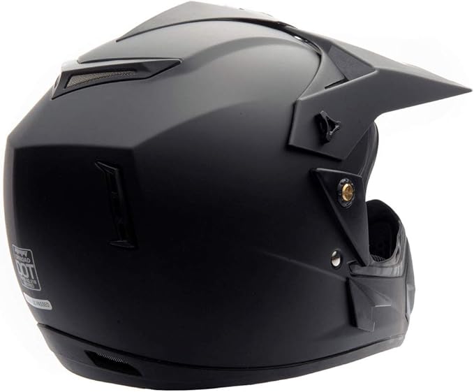 MMG Adult Motorcycle Off Road Helmet DOT - MX ATV Dirt Bike Motocross UTV - with Goggles