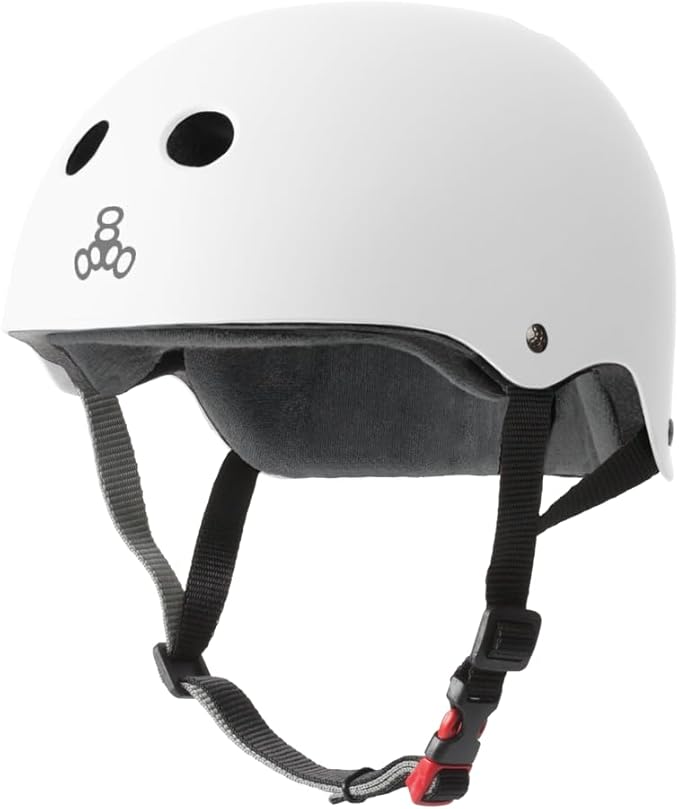Triple Eight Certified Sweatsaver Helmet for Skateboarding, BMX, Roller Derby, Roller Skating, Inline Skating, Scooter and Bike