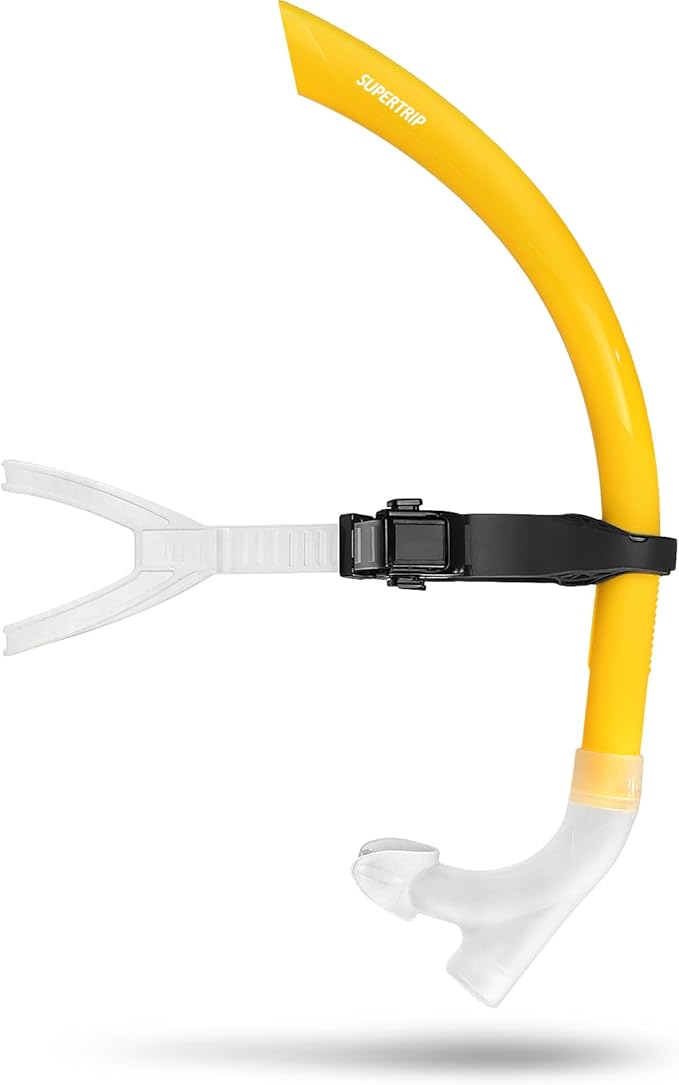 Supertrip Adult Lap Swim Snorkel for Training and Snorkeling