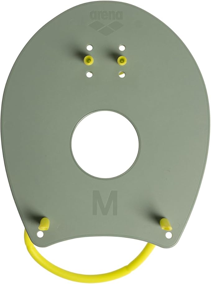 arena Unisex Elite Hand Paddle 2 for Lap Swimming and Technique Training, Swim Equipment for Men and Women, 4 Sizes