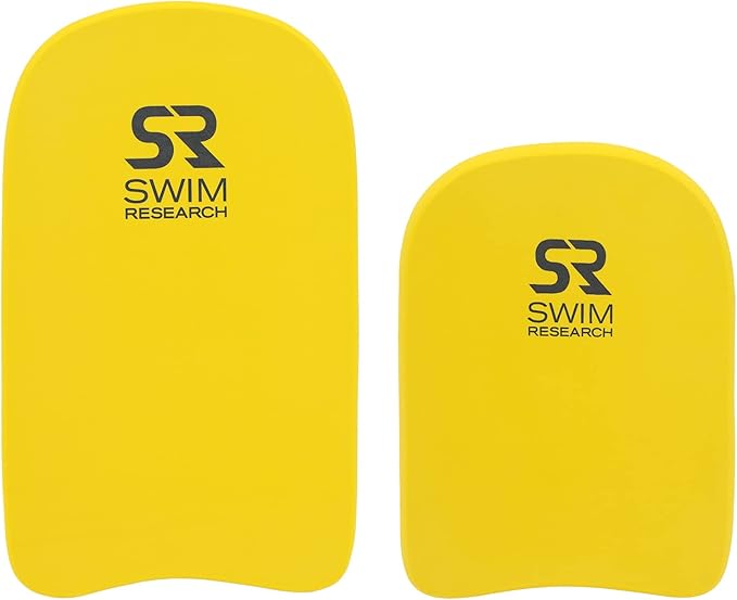 Swim Training Kickboard - Swimming Pool Equipment Foam Kick Board by Swim Research (Available in Adult or Junior Size, Sold Separately)