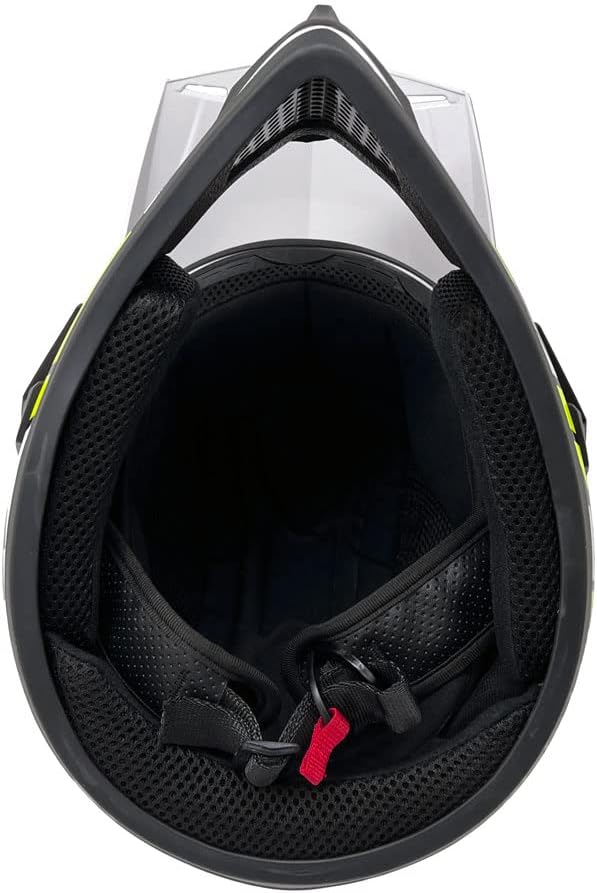 MMG Adult Motorcycle Off Road Helmet DOT - MX ATV Dirt Bike Motocross UTV - with Goggles