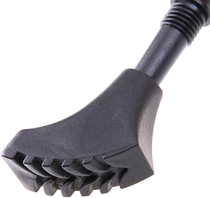Trekking Pole Accessories Extra Thick and Wear Resisting Rubber Tips Snow Support Mud Support for Hiking Poles for All Common Trekking Poles, Hiking Sticks, Nordic Walking Poles with a Inner Diameter of 11mm/0.43"