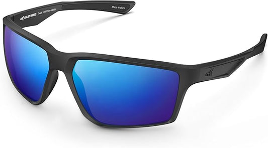 KastKing Osage Polarized Sport Sunglasses for Men and Women, Ideal for Driving Fishing Cycling Running, UV Protection