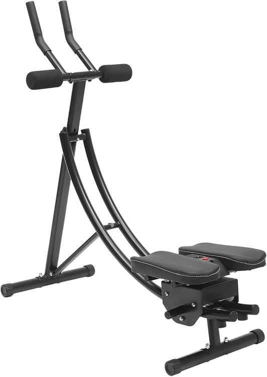 Heavy-Duty Adjustable Roman Chair, 330lbs Weight Capacity Hyperextension Bench with 5 Angles & 8 Positions, Foldable Core Workout Equipment for Abs, Glutes, Back, Home Gym Equipment