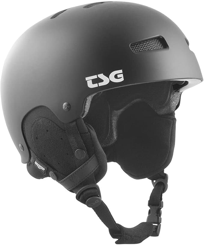 TSG - Gravity Dual Certified Snowboard & Ski Helmet - Hardshell Protection, Tuned, Snug Fit Comfort, Low Fit Coverage, 14 Vents, Adjustable Paddings, Ear Pads, Goggle Lock