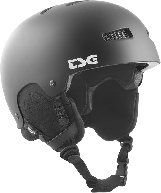 TSG - Gravity Dual Certified Snowboard & Ski Helmet - Hardshell Protection, Tuned, Snug Fit Comfort, Low Fit Coverage, 14 Vents, Adjustable Paddings, Ear Pads, Goggle Lock