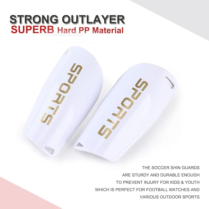 Soccer Shin Guards for Kids Youth Shin Pads and Shin Guard Sleeves Protective Gear Soccer Equipment Calf Sleeves for Boys Girls Kids Youth Teenagers Adult