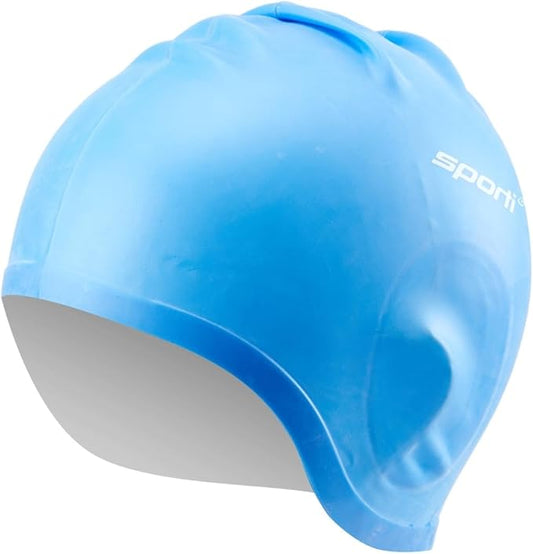 Sporti Silicone Ear Swim Cap
