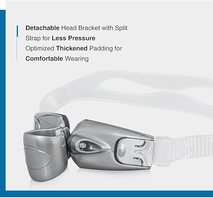 ZIONOR Snorkel Lap Swimming Swimmer Training Diving Snorkeling Comfortable Mouthpiece One-Way Purge Valve for Pool Open Water