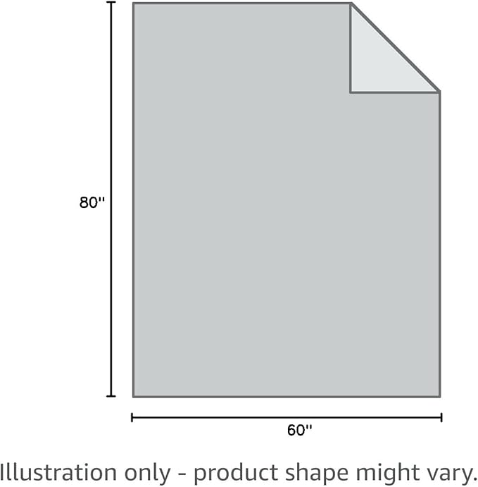 L'AGRATY Weighted Blanket Queen Size (Dark Grey, 60''x80'' | 25 lbs) Cooling Breathable Heavy Blanket with Glass Beads for Adults