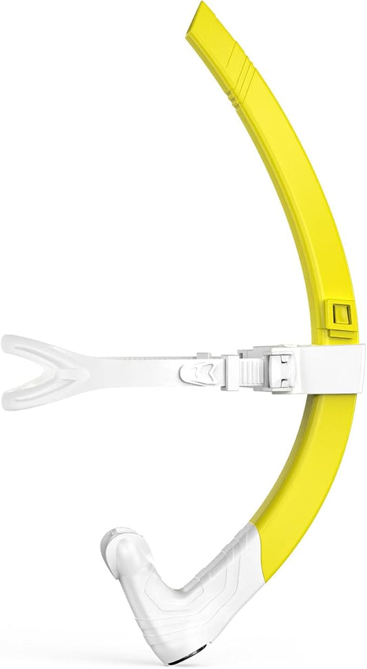 Greatever Detachable Portable Snorkel for Lap Swimming Unisex-Adult Silicone Adjustable Headband One Way Exhaust Valve