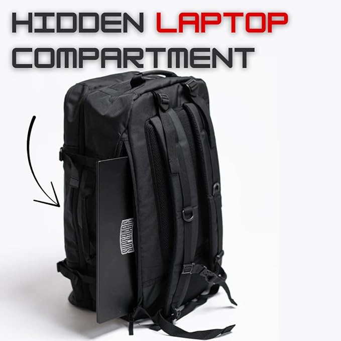 Superare Gear Bags - Gym Duffle Bag, Backpack, Tote Bag for MMA, Athletic Gym Boxing Bag - Enorme, Carico, Diario, Sporta