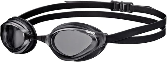 ARENA Unisex Python Racing Swim Goggles for Men and Women Anti-Fog No Leak Max Comfort Dual Strap, Mirror/Non-Mirror Lens