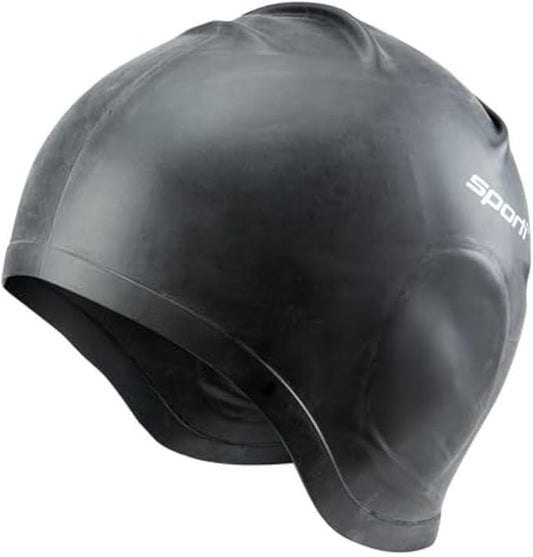Sporti Silicone Ear Swim Cap