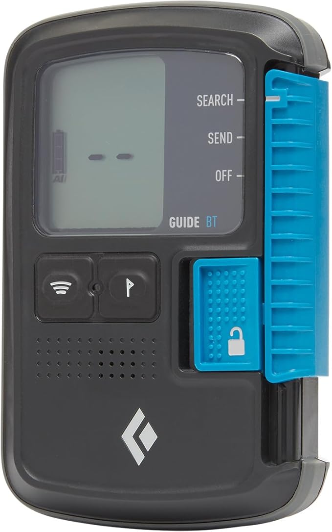 Black Diamond BD Guide Bluetooth Avalanche Beacon Transceiver for Ski, Snowboard, Sled, Backcountry, Mountaineering