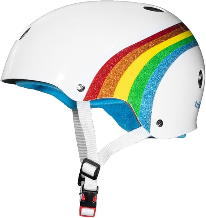 Triple Eight Certified Sweatsaver Helmet for Skateboarding, BMX, Roller Derby, Roller Skating, Inline Skating, Scooter and Bike