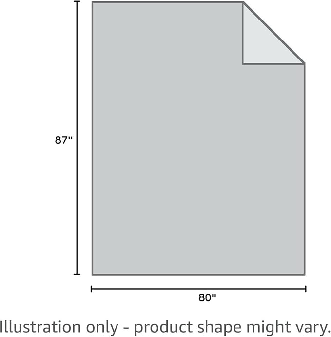 yescool King Size Weighted Blanket for Adults (25 lbs, 80” x 87”, Grey) Cooling Heavy Blanket for Sleeping Perfect for 240-260 lbs, Breathable Blanket for Adults & Couple All Season, Machine Washable