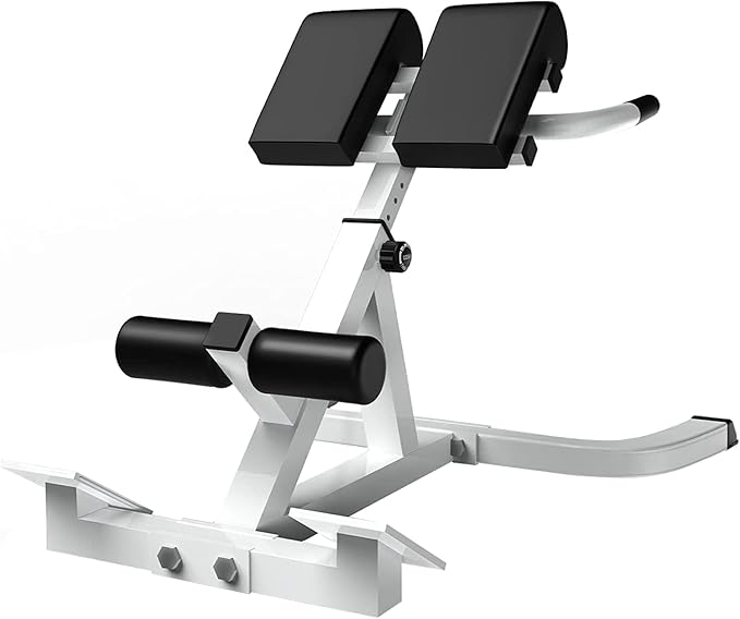 Roman Chair,Back Extension Bench,Multi Functional Ab Bench, Hyperextension Bench Abdominal Exercise, Leg Strength Trainer Home Men Women Full Body