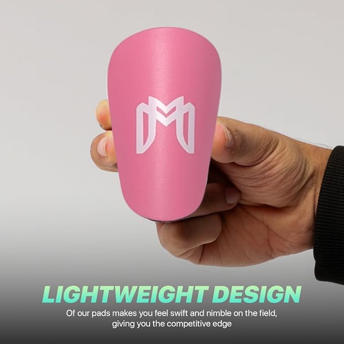 MiniGuards - Mini Shin Guards for Soccer Players - Tiny Shin Pads for Men, Women, Teens - Miniature Shin Guards 3.9 x 2.4 inch - Perfect for High Level Soccer Athletes