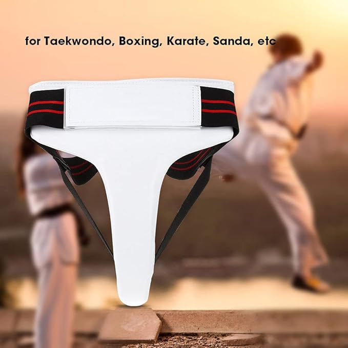 Women Groin Guard, Women Taekwondo Groin Guard Boxing Karate Jockstrap Sanda Crotch Protector for Taekwondo, Boxing, Karate (S)