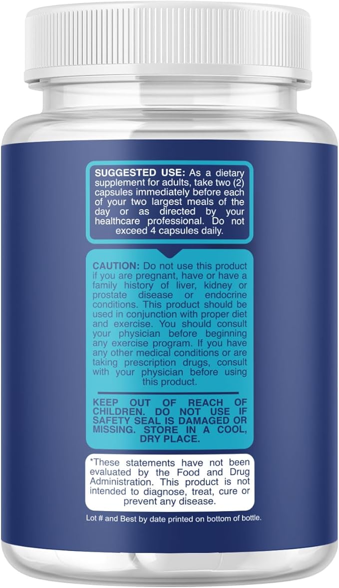 White Kidney Bean Extract Carb Blocker - White Kidney Beans Supplement for Metabolism Boost & Ease Calories from Starchy Food - Carb Control Supplements - 60 Capsules