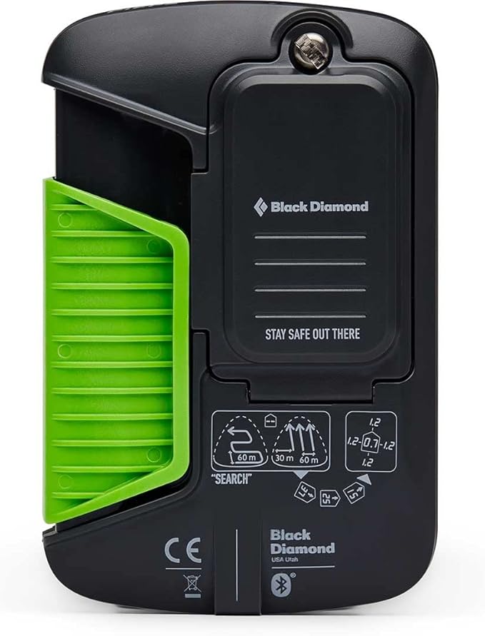 Black Diamond BD Recon X Bluetooth Avalanche Beacon Transceiver for Ski, Snowboard, Sled, Backcountry, Moutaineering