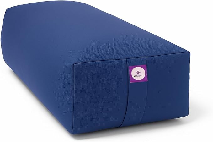 Rectangular Cotton Yoga Bolster, Yoga Pillow, Yoga Cushion, Yin yoga Bolster, Iyengar yoga bolster