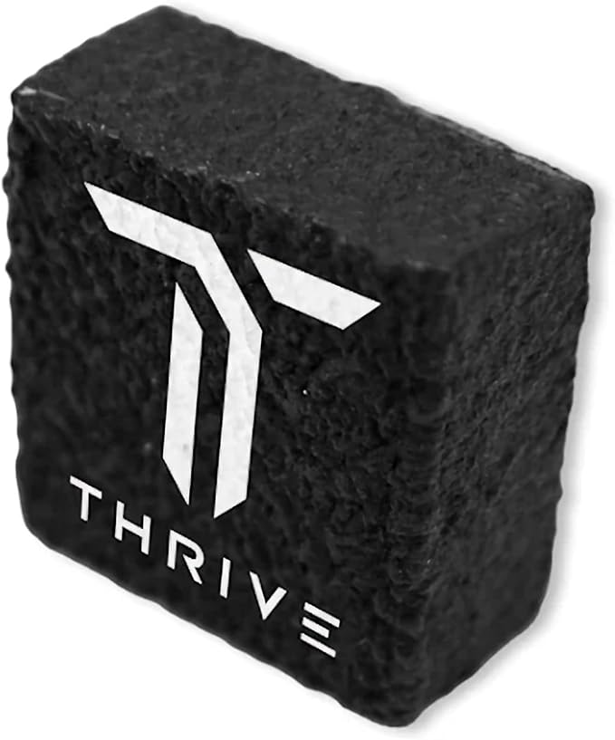 Thrive Pickleball Training Paddle Kit - Includes Trainer Paddle, 3 Fast Hands Mini Pickleballs & Paddle Eraser - T-700 Carbon Fiber, Extra Long Handle, 16mm Core