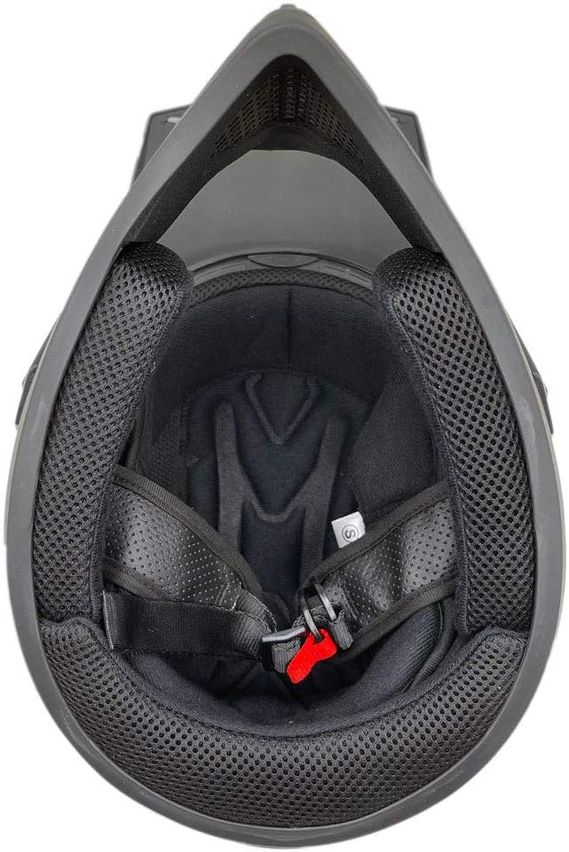 MMG Adult Motorcycle Off Road Helmet DOT - MX ATV Dirt Bike Motocross UTV - with Goggles